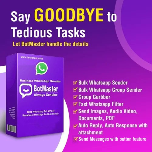 Botmaster Whatsapp Marketing Software