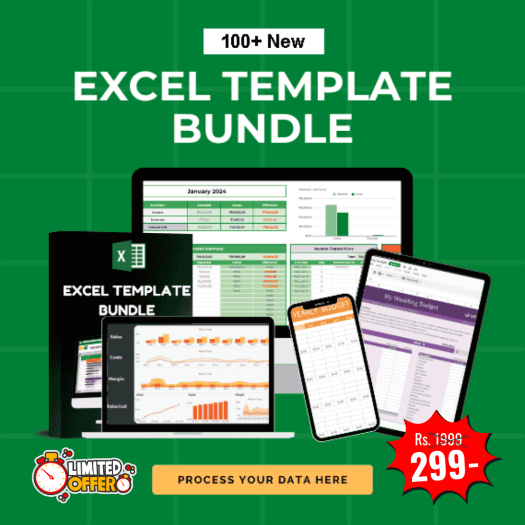 Excel Template Bundle